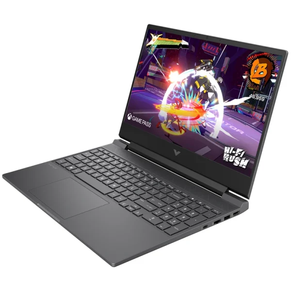 لپ تاپ 15.6 اینچی اچ‌ پی مدل Victus 15 Gaming FB2082wm-R5 8645HS-8GB DDR5-512GB SSD-RTX4050-FHD-W - Image 2