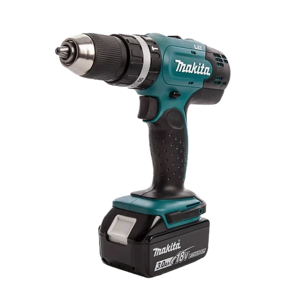 دریل پیچ گوشتی چکشی شارژی ماکیتا مدل DHP453RFE